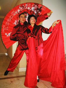 Китайский танцевальный дуэт / Восточный Новый Год